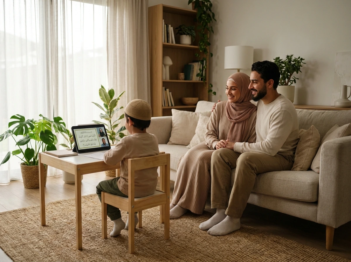 Parents trusting online Quran academy